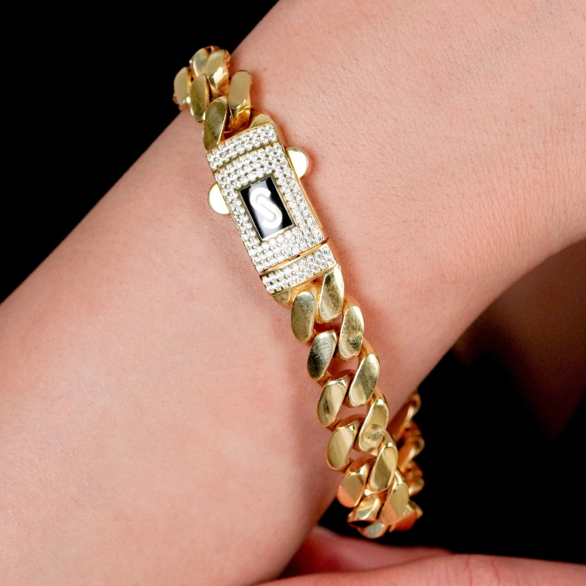 Balık Sırtı Altın Bilezik