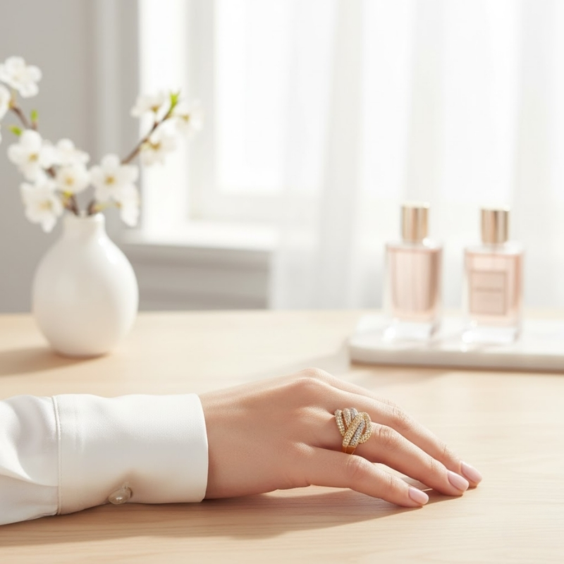 Taşlı Altın Yüzük