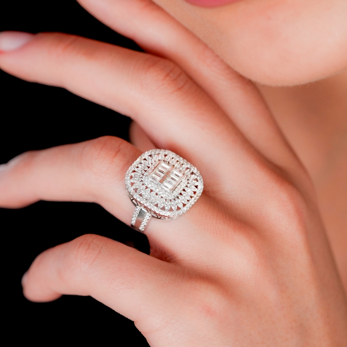 Oval Fantezi Yüzük