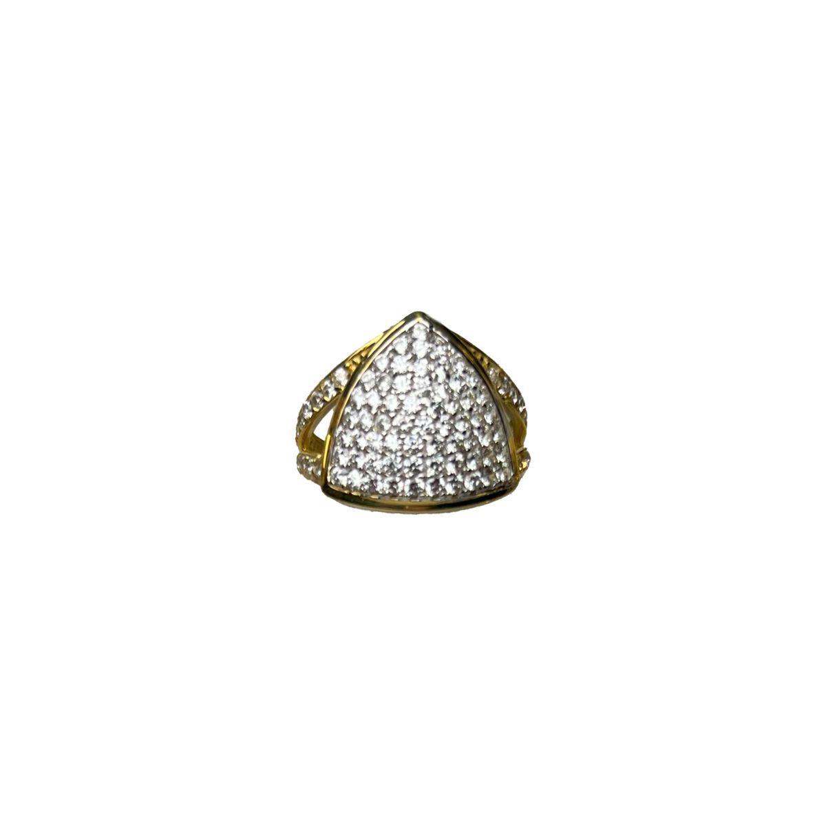 Swarovski Taşlı Altın Yüzük