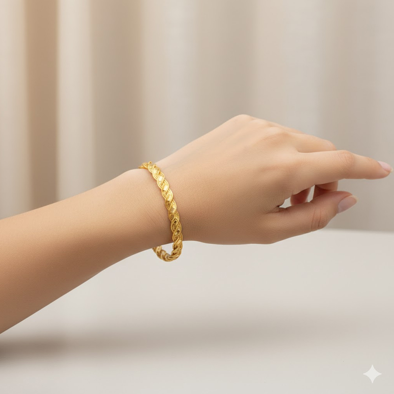 2Li Burma Altın Bilezik