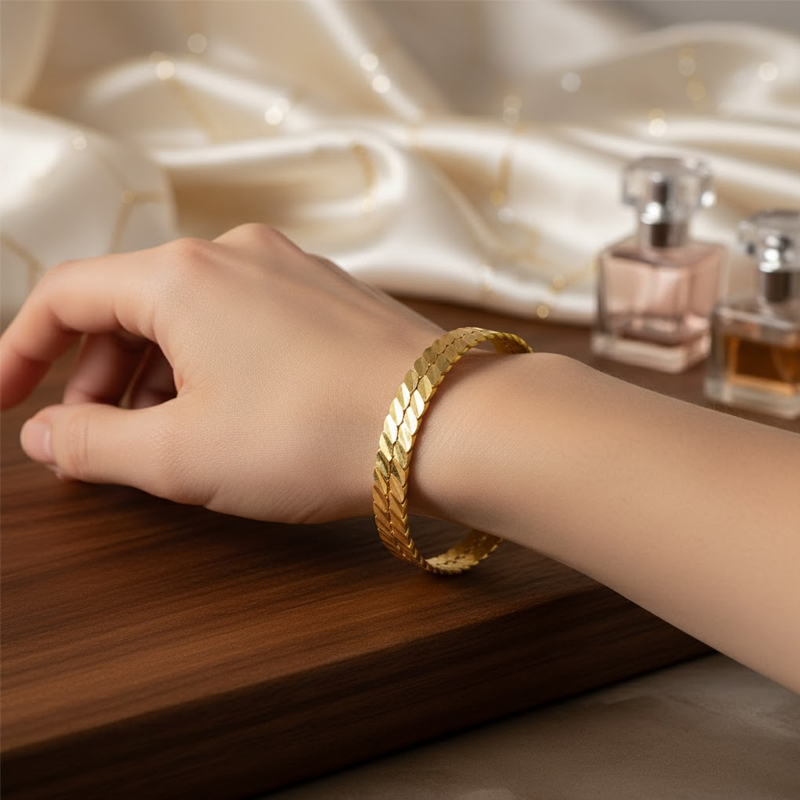 14 Ayar Altın Burma Bilezik