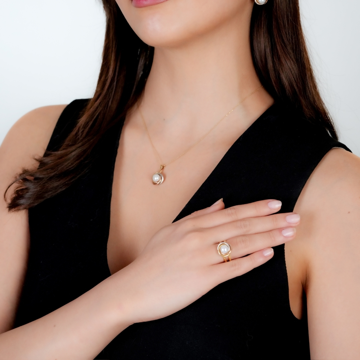 Mat Yüzeyli İnci Set